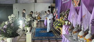 3. พ.ต.อ.ณัฐศักดิ์  จริยคุณ ผกก.สภ.โกสัมพีนคร พร้อมข้าราชการตำรวจ สภ.โกสัมพีนคร ร่วมพิธีถวายราชสักการะและจุดเทียนชัยมงคลถวายพระพร ถวายพระราชกุศล เนื่องในวันเฉลิมพระชนมพรรษา สมเด็จพระนางเจ้าสุทิดา พัชรสุธาพิมลลักษณ พระบรมราชินี ฯ