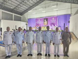 4. พ.ต.อ.ณัฐศักดิ์  จริยคุณ ผกก.สภ.โกสัมพีนคร พร้อมข้าราชการตำรวจ สภ.โกสัมพีนคร ร่วมพิธีถวายราชสักการะและจุดเทียนชัยมงคลถวายพระพร ถวายพระราชกุศล เนื่องในวันเฉลิมพระชนมพรรษา สมเด็จพระนางเจ้าสุทิดา พัชรสุธาพิมลลักษณ พระบรมราชินี ฯ